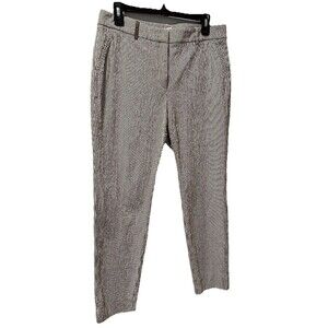 Peserico seersucker pin striped ankle  pants Italian size 48/ US Sm-Medium